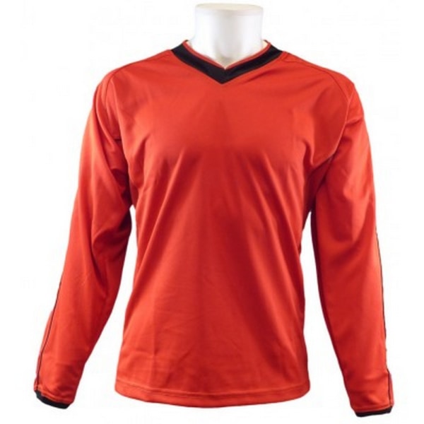 Carta Sport Unisex fotbollströja för vuxna XL Röd/Svart Red/Black XL
