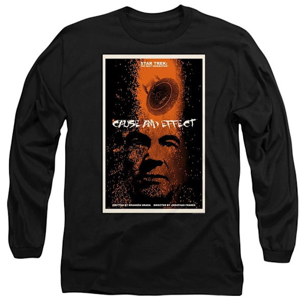 Star Trek Unisex Vuxen The Next Generation Säsong 5 Avsnitt 18 Black XL