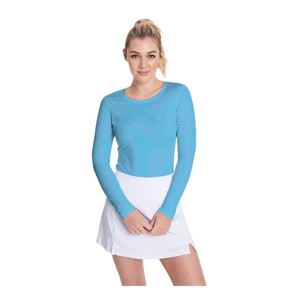 Rhino Dam/Damsporter Baslager Långärmad (2-pack) 6 Light Blue 6