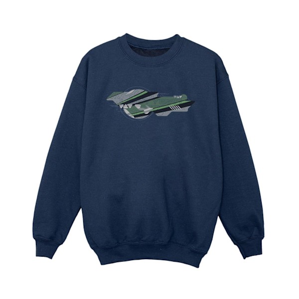 Disney Boys Lightyear Graphic Title Sweatshirt 12-13 år Marinblå Navy Blue 12-13 Years