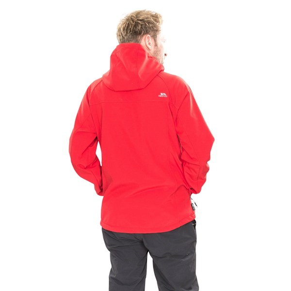 Trespass Mens Accelerator II Vattentät Softshelljacka XS Röd Red XS