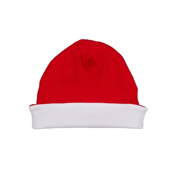 Babybugz Baby Unisex Vändbar Slouch Hat En Storlek Vit/Röd White/Red One Size