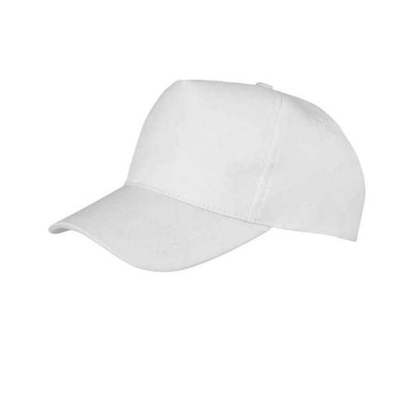 Result Boston 5 Panel Baseball Cap One Size White White One Size