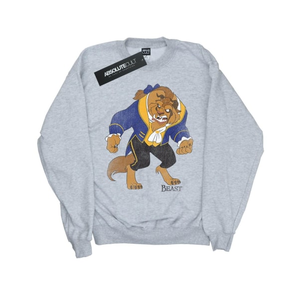 Disney Boys Beauty And The Beast Classic Beast Sweatshirt 9-11 Sports Grey 9-11 Years