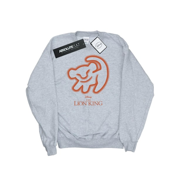 Disney Boys The Lion King Cave Drawing Sweatshirt 12-13 år S Sports Grey 12-13 Years