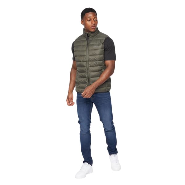 Crosshatch Herr Gattering Väst XXL Oliv Olive XXL