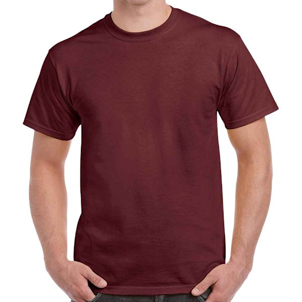 Gildan Herr Heavy Cotton T-Shirt S Marinblå Navy S