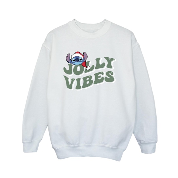 Disney Boys Lilo & Stitch Jolly Chilling Vibes Sweatshirt 3-4 år White 3-4 Years