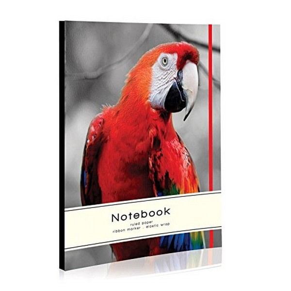 Anker Parrot A5 Tyg Notebook One Size Flerfärgad Multicoloured One Size