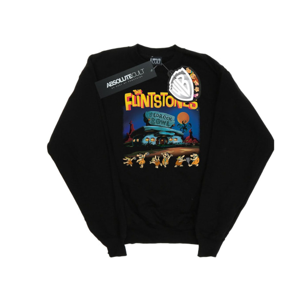 The Flintstones Girls Champions Of Bedrock Bowl Sweatshirt 7-8 Black 7-8 Years