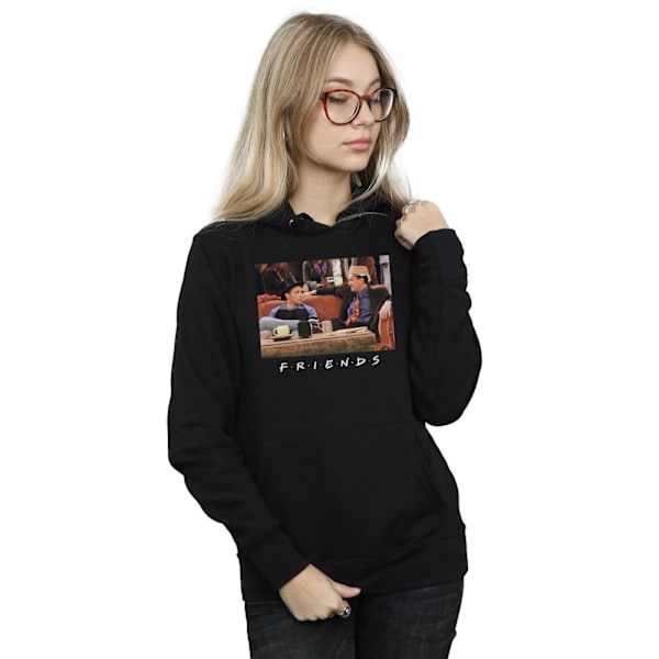 Friends Dam/Damer Joey Och Chandler Mössor Hoodie S Svart Black S