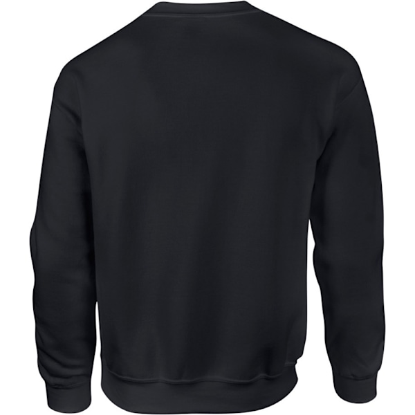 Gildan DryBlend Vuxen Set-In Crew Neck Sweatshirt (13 Färger) Black 2XL