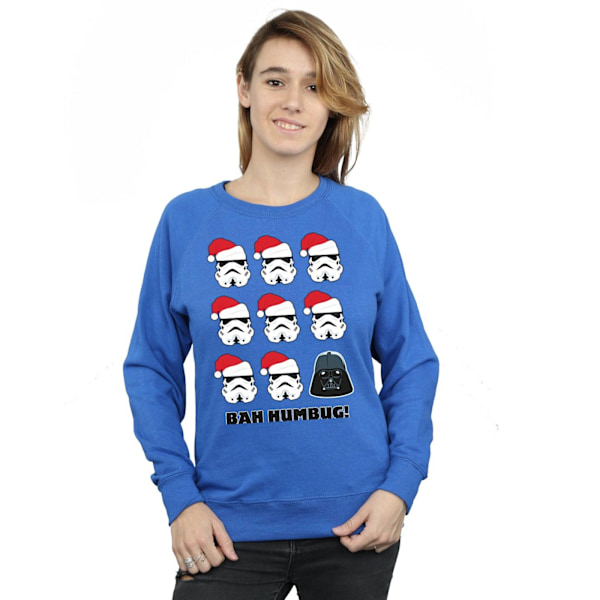 Star Wars Dam/Damer Jul Humbug Sweatshirt S Royal Blu Royal Blue S