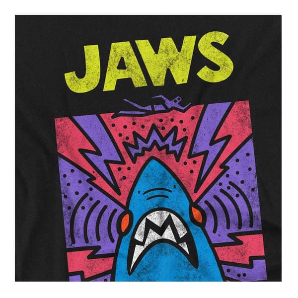 Jaws Barn/Barn Pen T-shirt 3-4 år Svart Black 3-4 Years