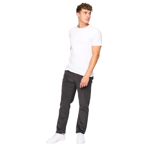 Crosshatch Herr Cordout Lösa Byxor 30S Antracit Anthracite 30S