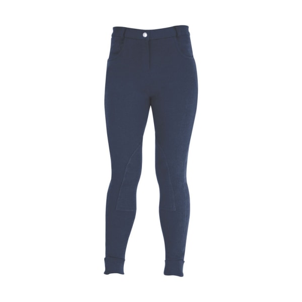 HYPERFORMANCE Melton Jodhpurs för barn/barn 22in marin Navy 22in