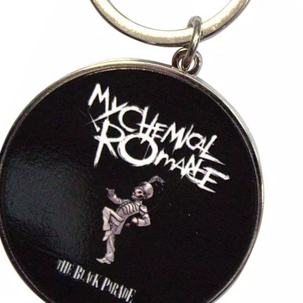 My Chemical Romance The Black Parade Emblem Fototryck Nyckelring Black/White One Size