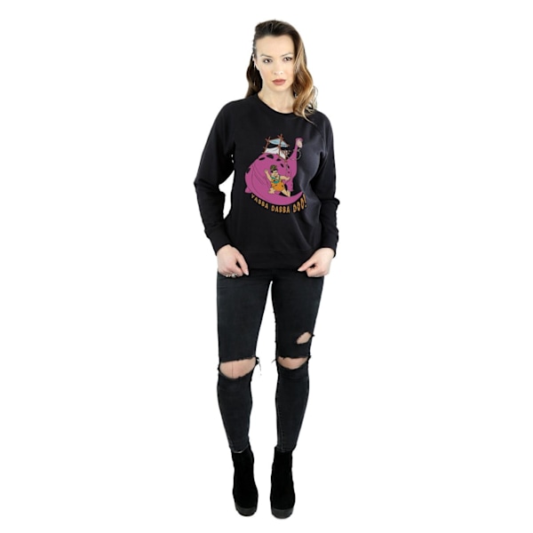 The Flintstones Dam/Damer Yabba Dabba Doo Sweatshirt S Svart Black S