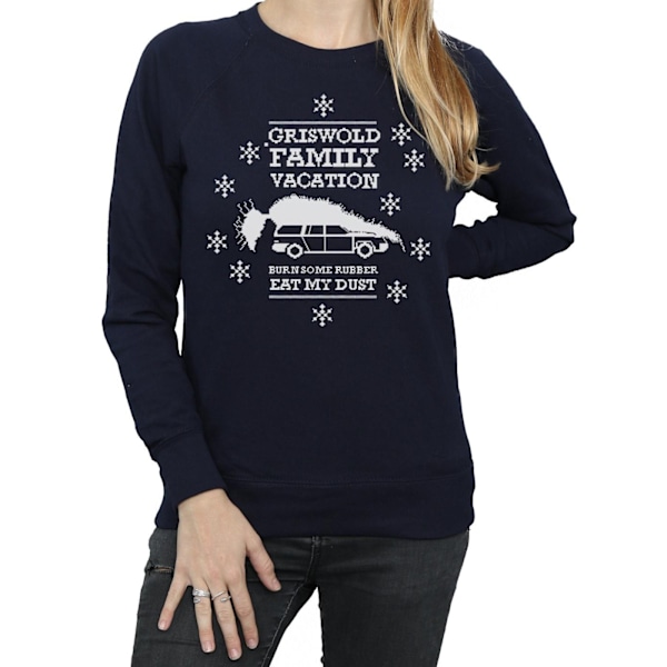 National Lampoon's Christmas Vacation Dam/Damer Ät Mitt Damm Navy Blue L