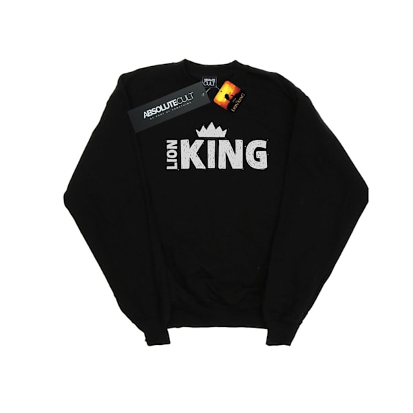 Disney Boys The Lion King Movie Crown Sweatshirt 9-11 år Bla Black 9-11 Years