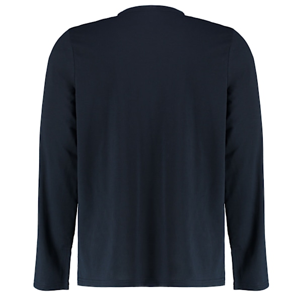 Kustom Kit Herr Långärmad T-shirt S Marinblå Navy Blue S