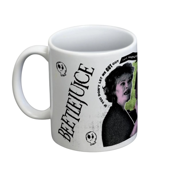 Beetlejuice I Will Go Insane Mugg One Size Vit White One Size