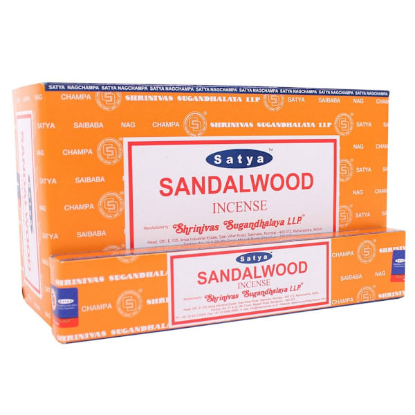 Something Different Sandalwood Rökelsepinnar (Förpackning om 120) En Orange One Size