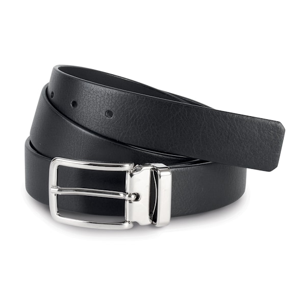 K-UP Klassiskt läderbälte One Size Svart Black One Size