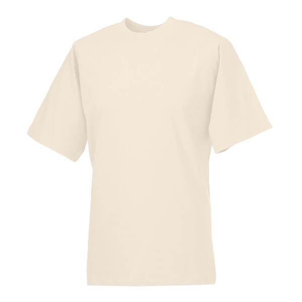 Jerzees Colours Mens Classic Short Sleeve T-Shirt XL Natural Natural XL