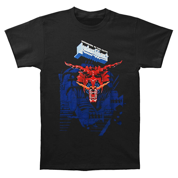 Judas Priest Unisex Adult Defenders Of The Faith Bomull T-shirt Black M