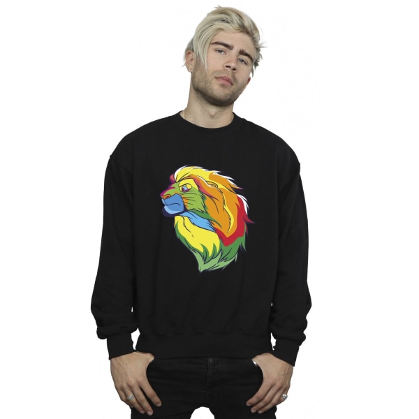 Disney Mens The Lion King Colors Sweatshirt S Svart Black S