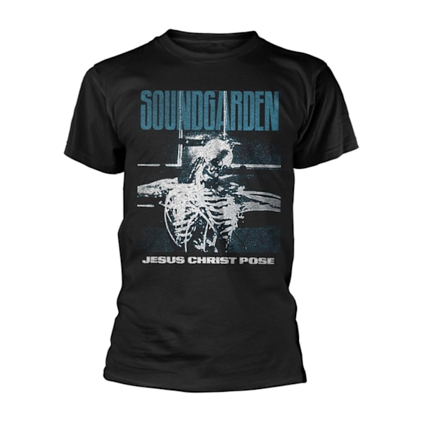 Soundgarden Unisex Adult Jesus Christ Pose T-Shirt M Svart Black M