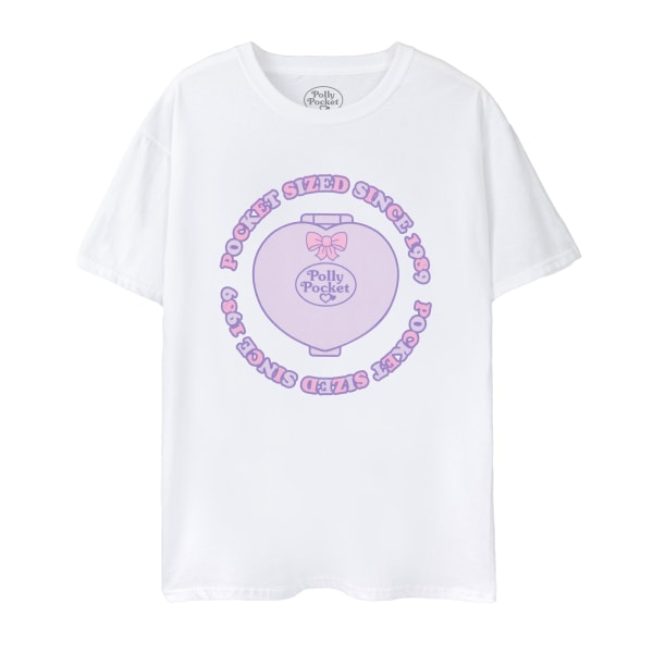 Polly Pocket Dam/Dam T-shirt i fickstorlek XXL Vit White XXL