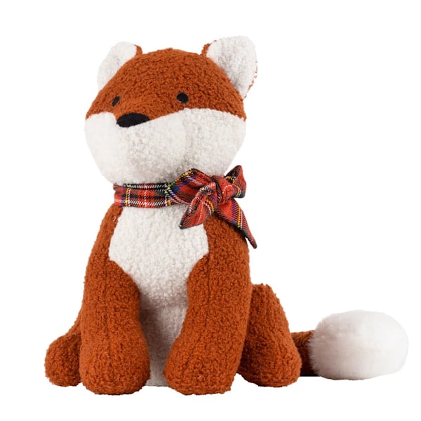 Paoletti Bouclé Fox Dörrstopp En Storlek Rost Orange Rusty Orange One Size