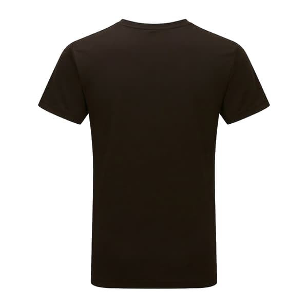 Tri Dri Kortärmad Lättvikts T-shirt för män 3XL Choco Chocolate 3XL