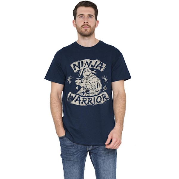Teenage Mutant Ninja Turtles Ninja Warrior T-Shirt för män XL Navy Navy XL