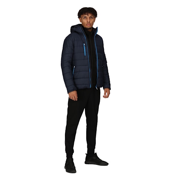 Regatta Navigate Thermal Padded Jacket M Navy/French Blue för män Navy/French Blue M