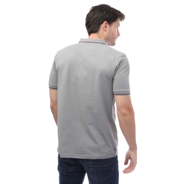 Weekend Offender Herr Spello Piped Pikétröja L Grå Grey L
