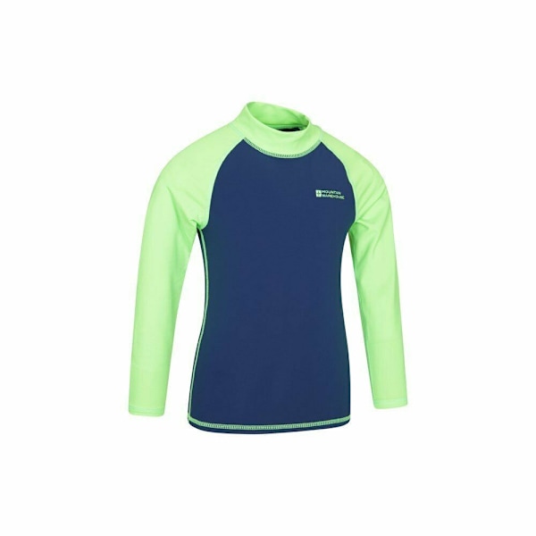 Mountain Warehouse Barn/Barn Långärmad Rash Top 3-4 År Bright Green 3-4 Years