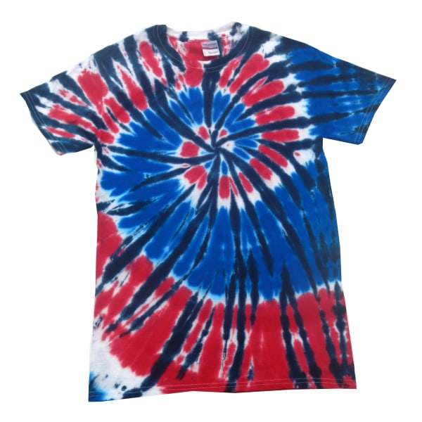 Colortone Kids/Childrens Rainbow Tie-Dye Heavyweight T-Shirt XS Independence XS