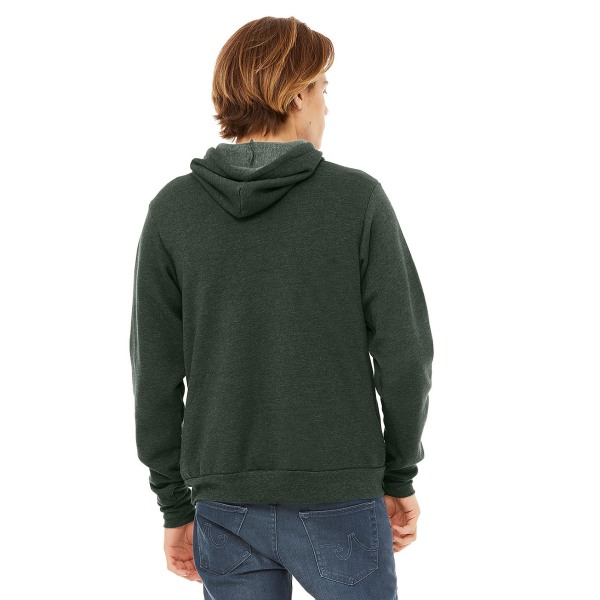 Bella + Canvas Unisex Pullover Hoodie XS Heather Forest Heather Forest Green XS