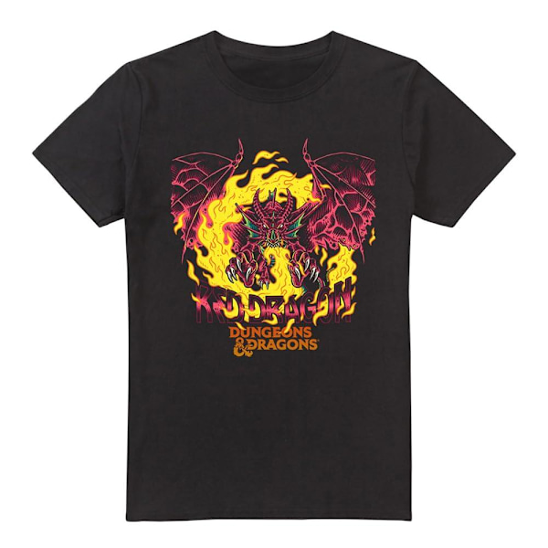 Dungeons & Dragons Herr Dragon T-Shirt 5XL Svart Black 5XL