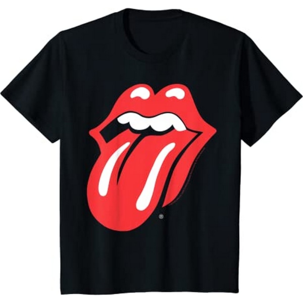 The Rolling Stones Childrens/Kids Classic Tongue T-Shirt 11-12 Black 11-12 Years