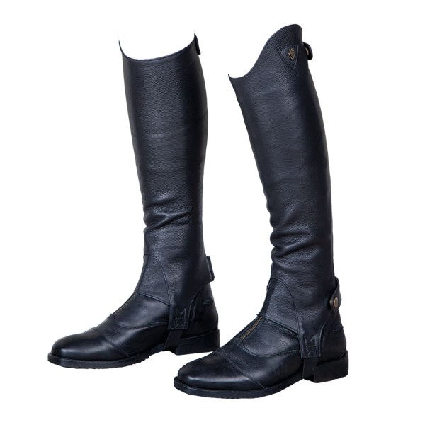 Moretta Unisex Adult Leather Gaiters SR Svart Black S R