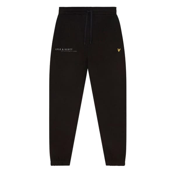 Lyle & Scott Herr Co-Ordinate Tryckta Slim Joggingbyxor M Bl Black M