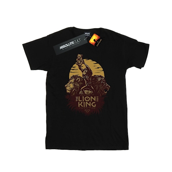Disney The Lion King Film Sunrise Collage T-shirt L Svart Black L