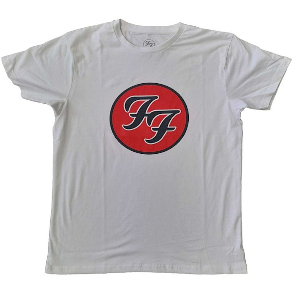 Foo Fighters Unisex Vuxen Logo T-Shirt M Vit White M