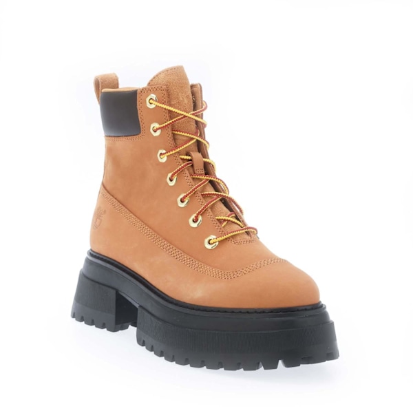 Timberland Dam/Damer Sky Läder Snörkängor 8 UK Vete Wheat 8 UK