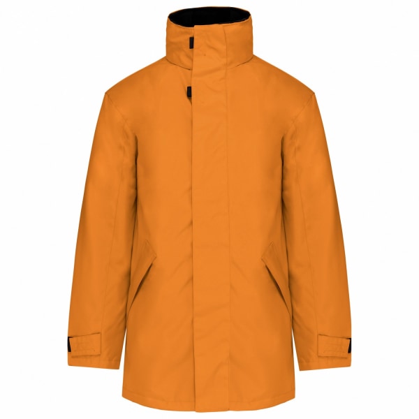 Kariban Unisex Vuxen Quiltad Parka L Orange/Svart Orange/Black L