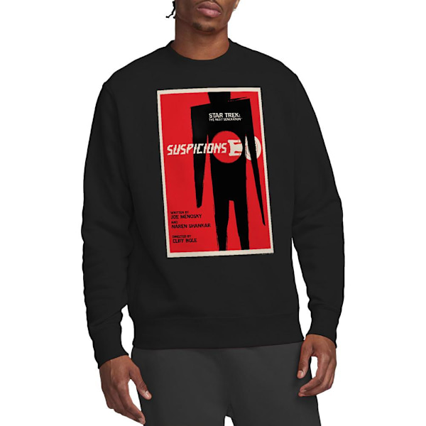 Star Trek Unisex Vuxen The Next Generation Säsong 6 Avsnitt 22 Black XL